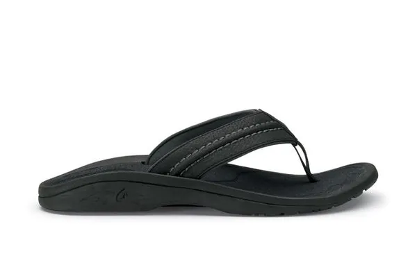 OLUKAI MEN'S HOKUA Black/Gray